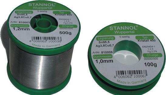 Actual product image Stannol Solder, lead free coil Flowti (Solder)