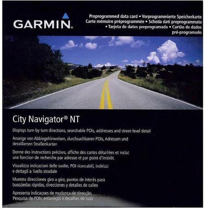 Produktbild Garmin City Navigator NT Südostasien