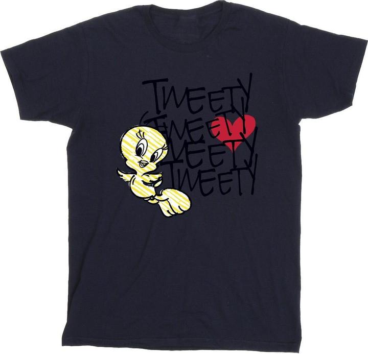 Produktbild Looney Tunes Tweety Love Heart TShirt (3XL)