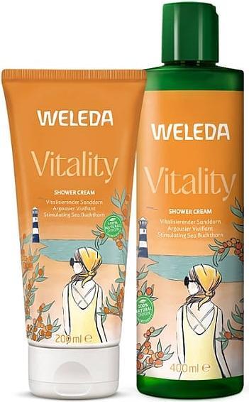 Produktbild Weleda Shower Cr Vitality Sandd Fl 400ml (400 ml)