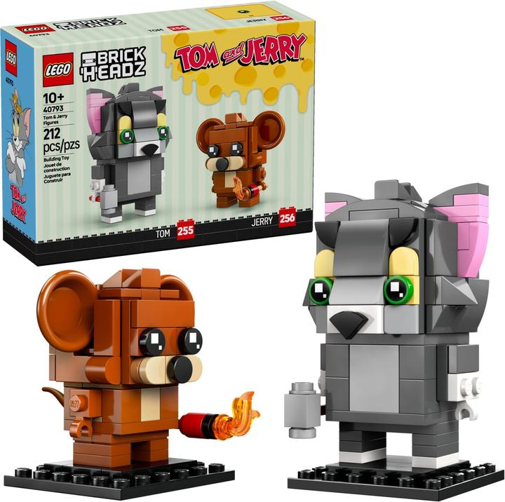Actual product image LEGO Tom & Jerry (40793, LEGO Brickheadz)