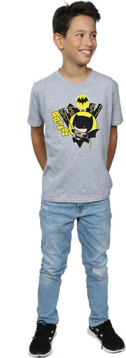 Actual product image Boys Chibi Batman Swinging T-Shirt (152, 158)