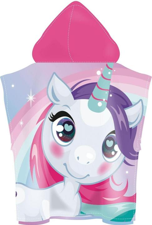 Actual product image Unicorn towel poncho