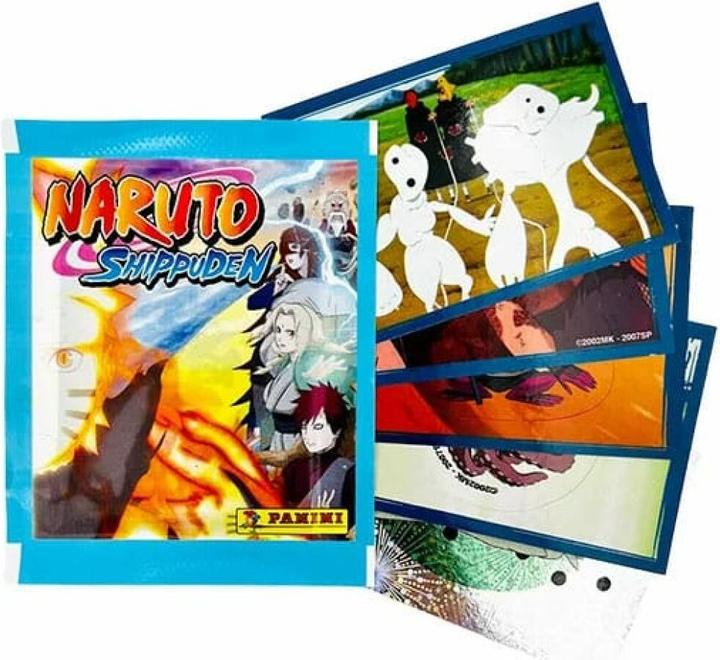Produktbild Panini - Naruto Shippuden Pochettes 5 Stickers en Boite de 36
