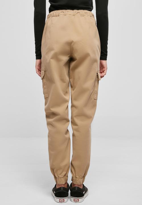 Actual product image Urban Classics Ladies High Waist Cargo Comfort Jogging Pants - 16932 (XL)