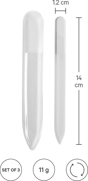 Actual product image KAO Glass nail file