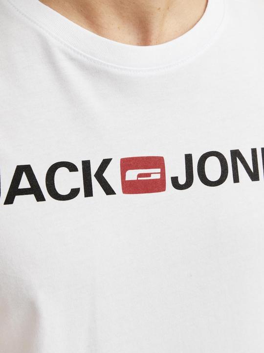 Actual product image Jack & Jones Jjecorp Logo Tee Ss Crew Neck 3pk Mp (XS)