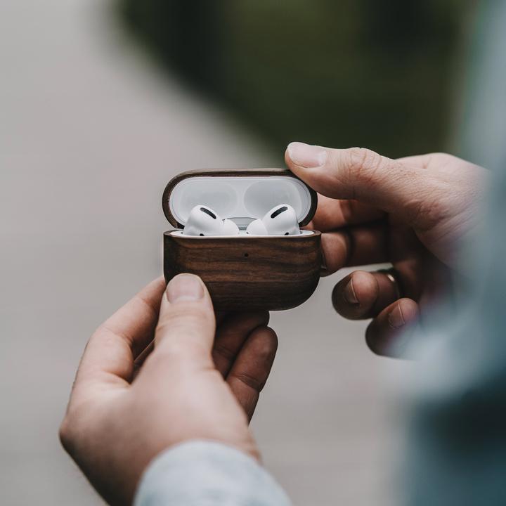 Produktbild Oakywood AirPods Case - Holzetui für AirPods-Kopfhörer - AirPods Pro/Pro2 (Kopfhörer Tasche)