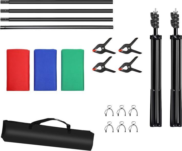 Produktbild Puluz Green Screen Studio Hintergrund Kit (300 cm, 200 cm)
