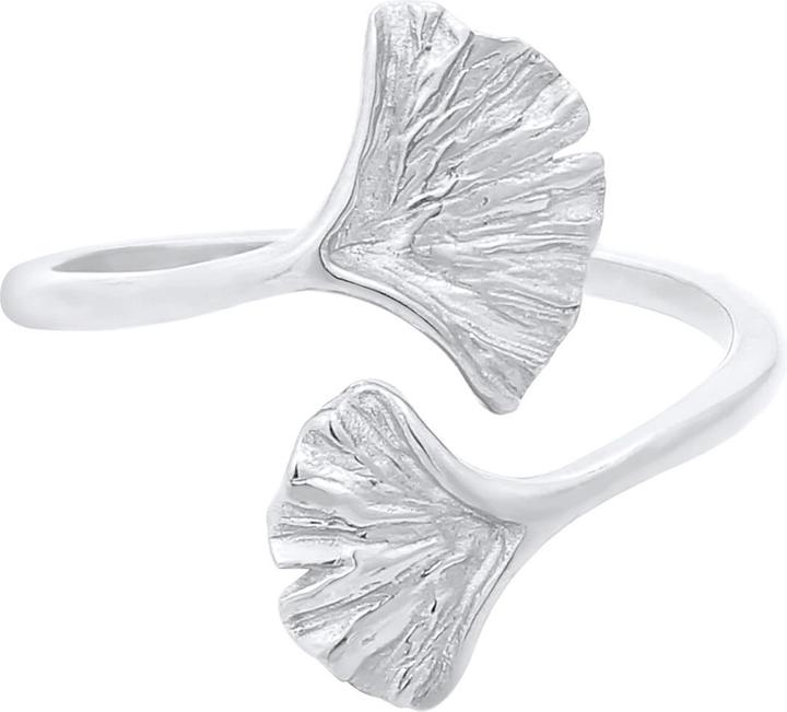Produktbild Elli Ginkgo Blatt Design Offen Verstellbar (54, 925 Silber)