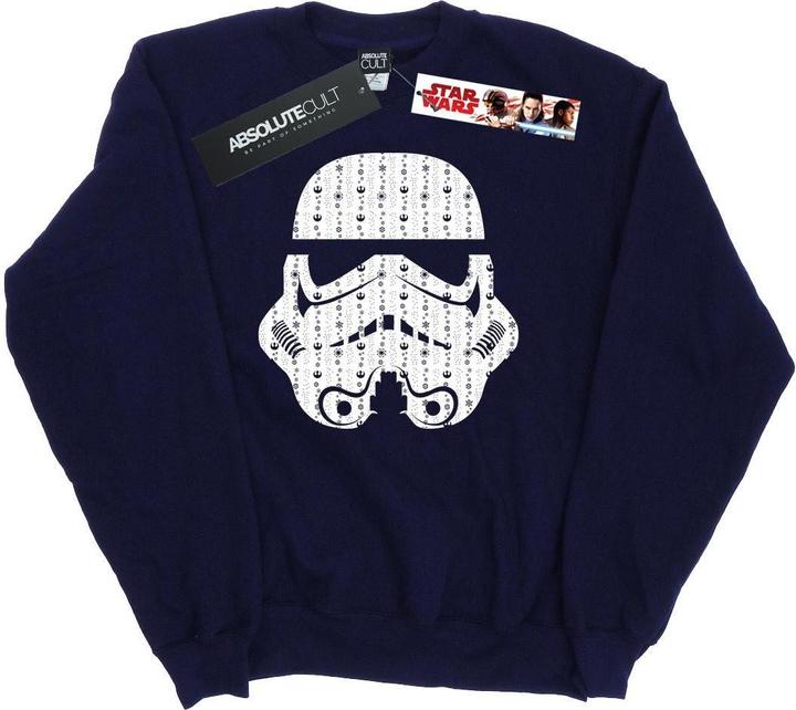 Immagine prodotto Star Wars Christmas Stormtrooper Helmet Felpa Uomo (L)