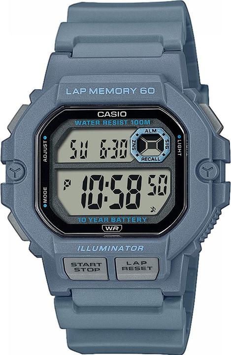 Actual product image Casio WS-1400H-2AVEF (Digital watch, 44 mm)