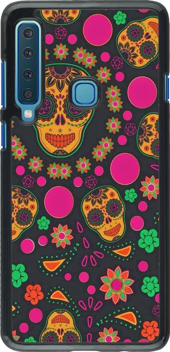 Actual product image PhoneLook Cover Halloween 22 colourful mexican skulls (Samsung Galaxy A9)