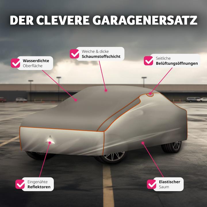 Produktbild tectake Hagelschutz-Autoplane wasserdicht atmungsaktiv