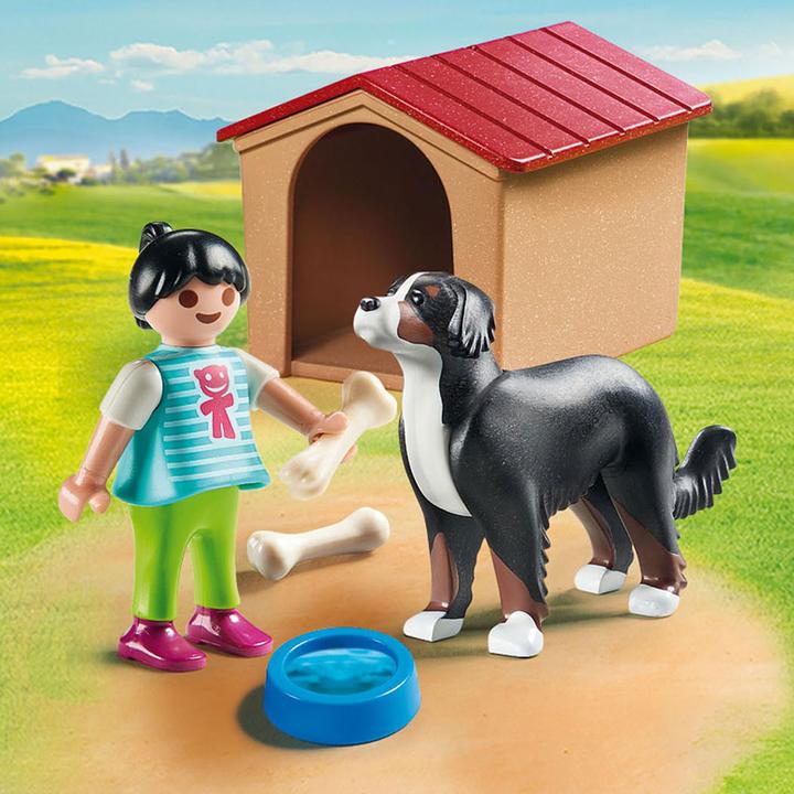Image du produit Playmobil Chien de ferme avec niche (70136, Playmobil Country)