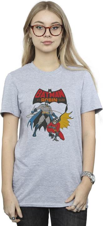 Image du produit Femme/Les femmes Batman et Robin - T-shirt boyfriend en coton (4XL)