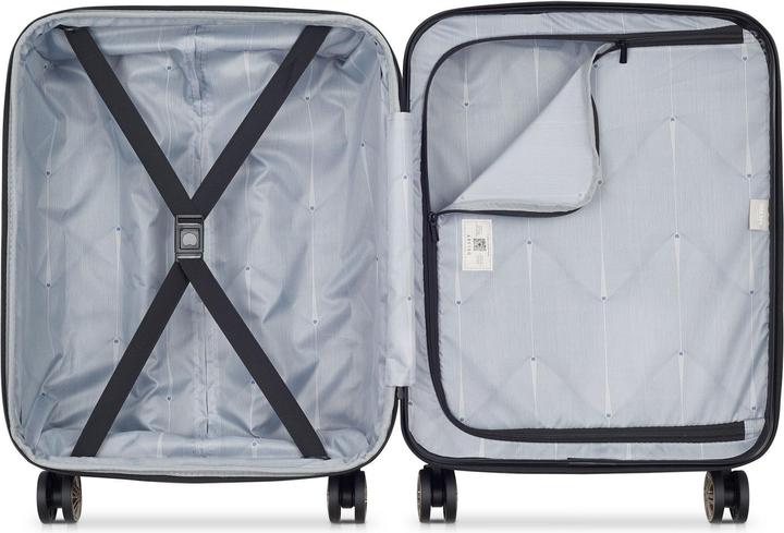 Immagine prodotto Delsey Carrello cabina Meteor a 4 ruote da 55 cm con ripiegamento elastico (46 l, Bagaglio a mano (fino a 50 litri))