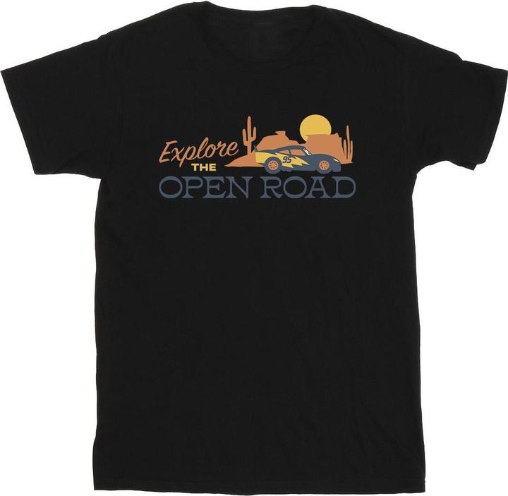Image du produit Disney - T-shirt CARS EXPLORE THE OPEN ROAD - Homme (XL)