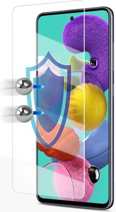 Produktbild Screenguard Samsung Galaxy A52 Panzerglas Schutzfolie Case Friendly Design (1 Stück, Samsung Galaxy A52)