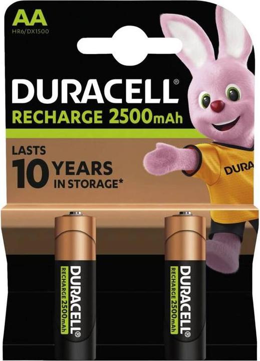 Image du produit Duracell Recharge Ultra (2 pcs, AA, 2500 mAh)
