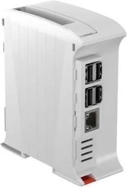 Produktbild Italtronic 10.0052450.RP4 - ABS Hutschienengehäuse zur Verwendung mit Raspberry Pi 4