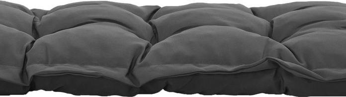 Produktbild Swisshandel24 Sitzkissen 100x40 cm 10cm dick waschbar Dunkelgrau