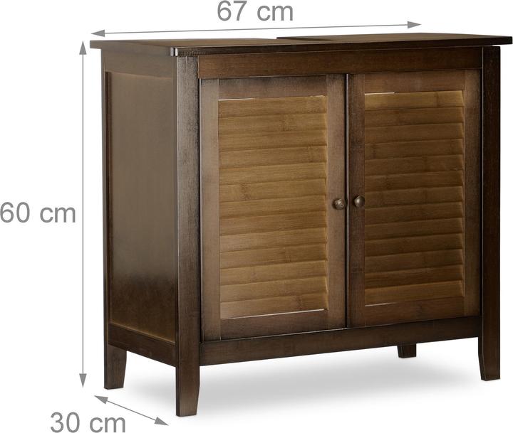 Actual product image Relaxdays Lamella (30 x 67 x 60 cm)