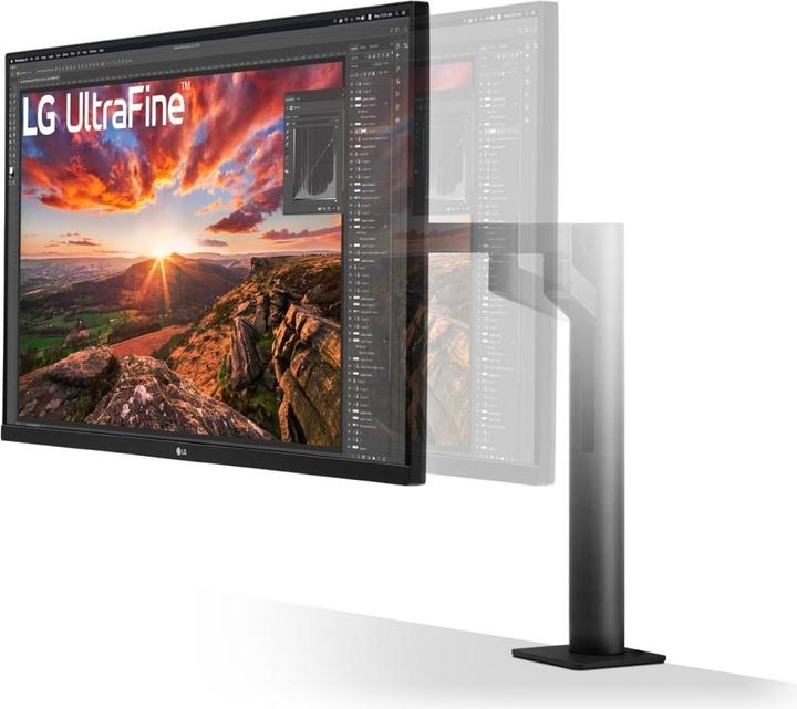 Actual product image LG UltraFine 32UN880K-B (3840 x 2160 Pixels, 32")
