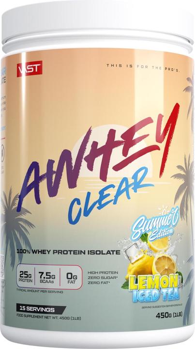 Image du produit Vast AWHEYClear Dose: 450g, Lemon Iced Tea, Produktionsland (Thé glacé, Citron-Lime, 1 pcs, 450 g)