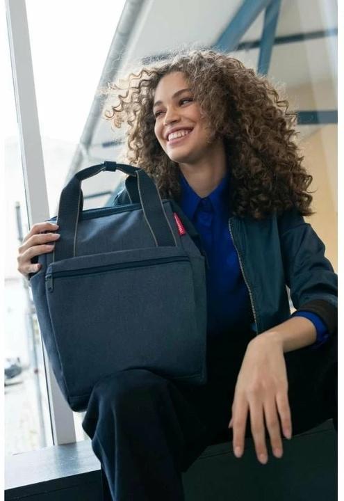 Image du produit reisenthel Sac à dos Allrounder R Herringbone Dark Blue (12 l)