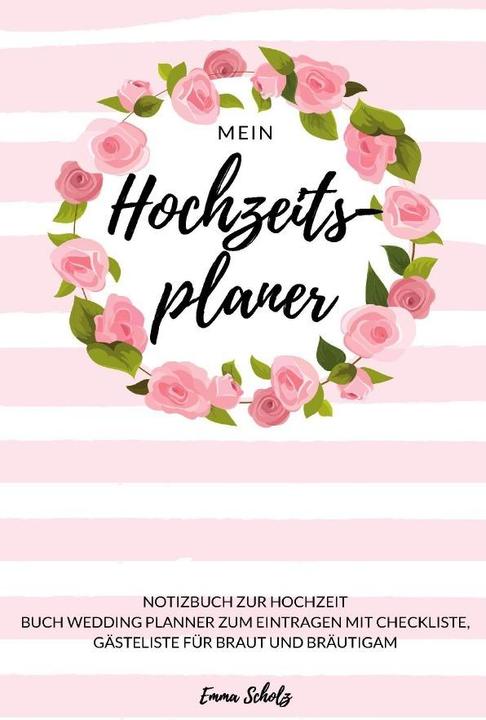 Actual product image Scholz:My wedding planner notebook z (Hardcover)