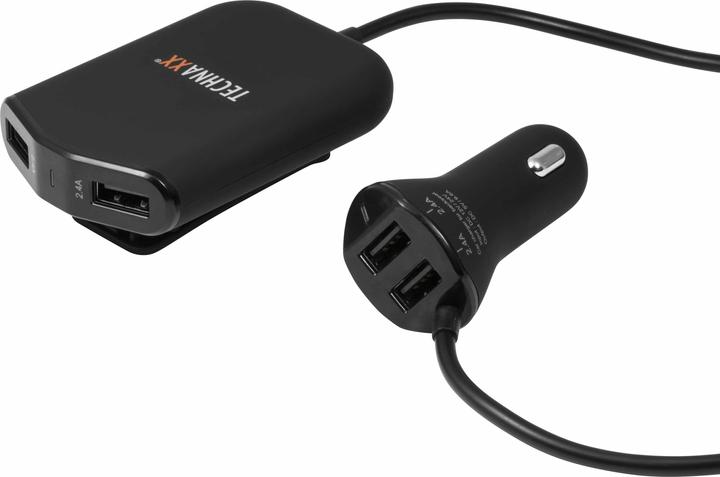 Actual product image Technaxx Family Car Charger TE14