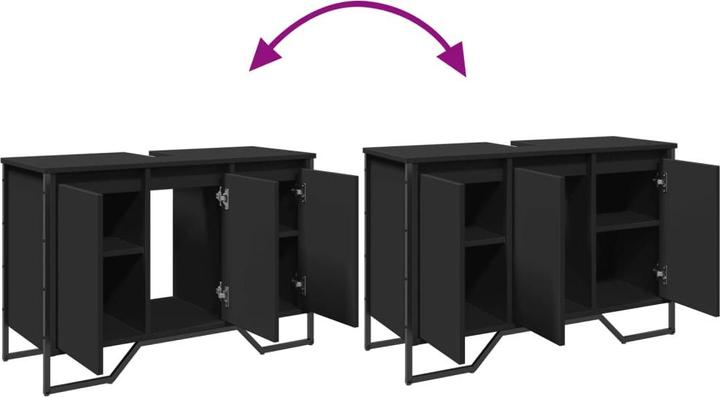 Produktbild VidaXL Waschbeckenunterschrank (91 x 35 x 60 cm)