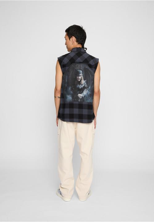 Actual product image Brandit Ozzy Checkshirt Sleeveless - 192197 (L)