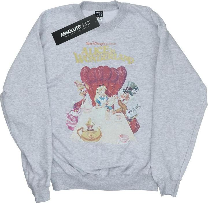 Image du produit Disney - Sweat ALICE IN WONDERLAND RETRO POSTER - Garçon (152, 158)