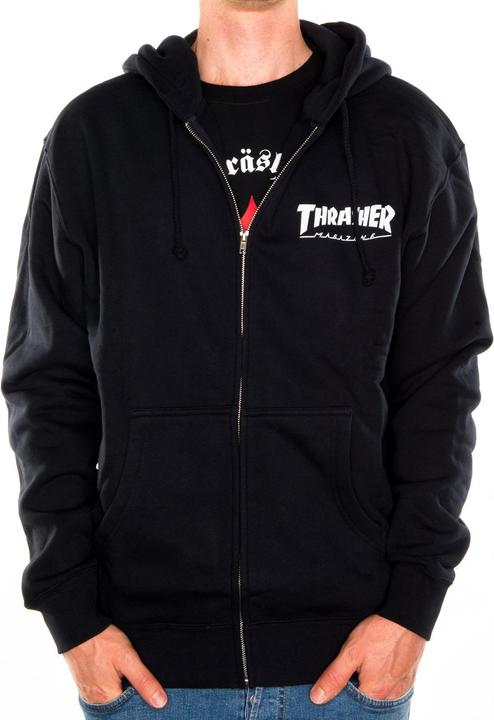 Produktbild Thrasher Logo Zip Hood (S)