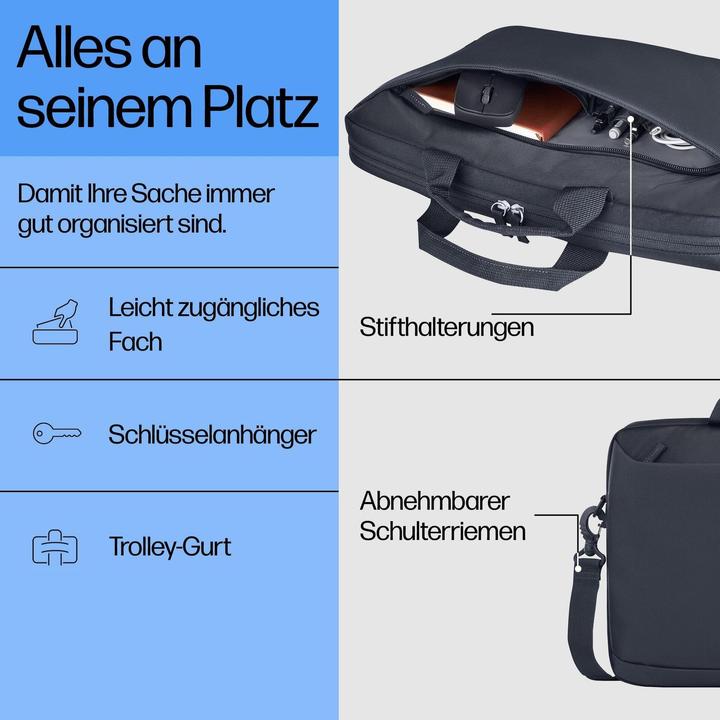 Image du produit HP Everyday 16 Odyssey Gray Briefcase pour ordinateur portable (16.10", Universel)