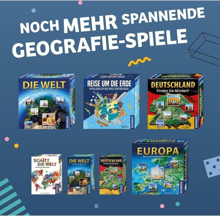 Actual product image Kosmos Children's game Guess the World - Who will be the betting world champion? (German)