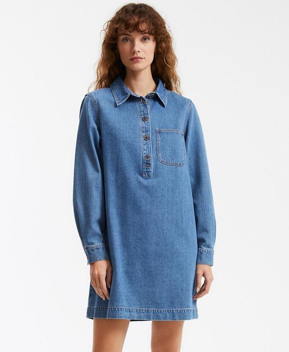 Produktbild La Redoute Collections Kurzes Jeanskleid Signature ALBANE (38)