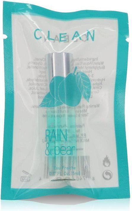 Clean Rain & Pear by Mini Fraiche Spray 5 ml (Eau de Toilette, 5 ml)