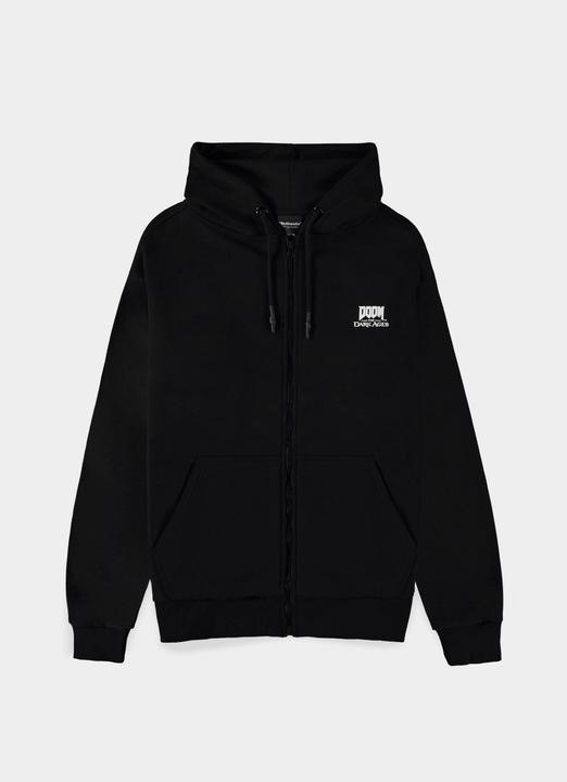 Actual product image Difuzed Doom Hoodie Doom Zipper Symbol Grösse S (S)