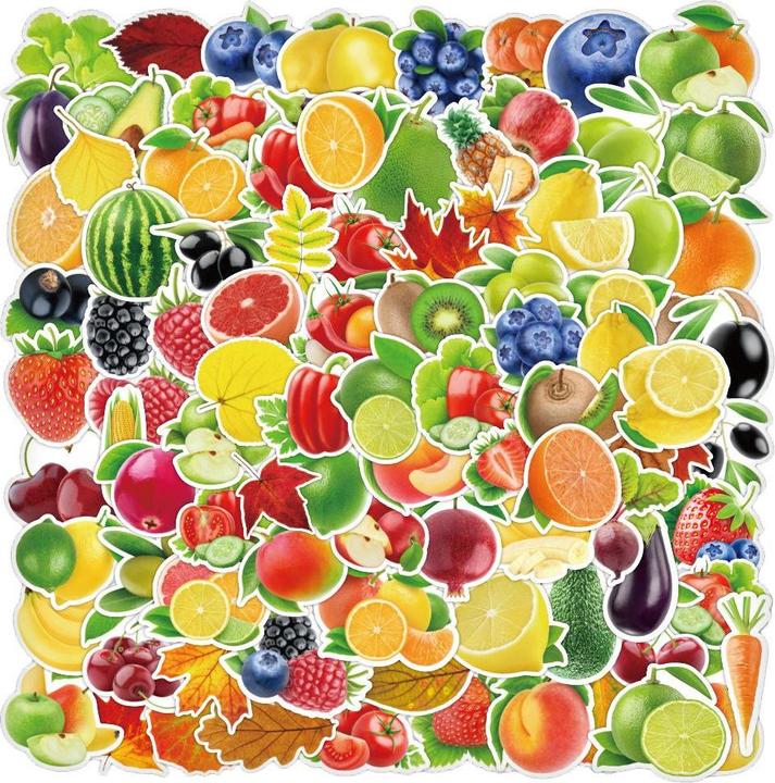Immagine prodotto JTI Mega confezione con adesivi - frutta e verdura