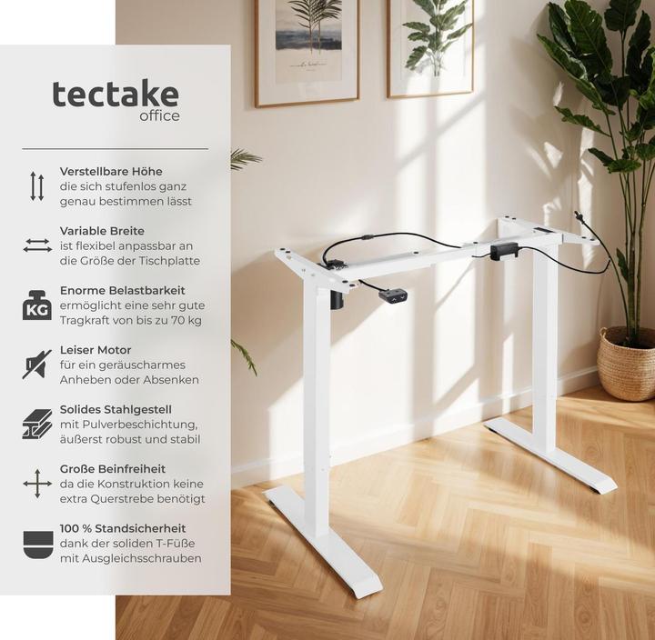 Produktbild tectake Elektrisches Tischgestell
