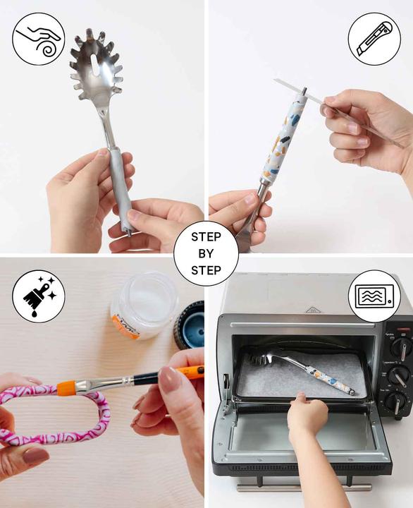 Actual product image I Am Creative Fondue fork set of 2, fimo accessories