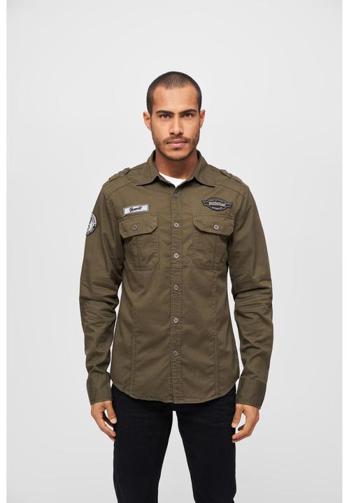 Actual product image Brandit Luis Vintage Shirt - 8100 (L)