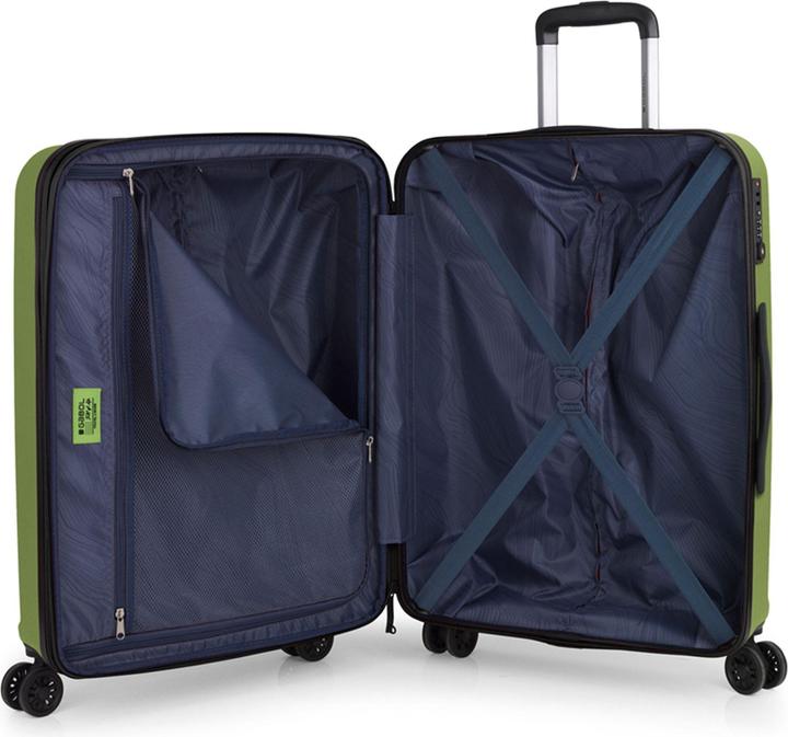 Immagine prodotto Gabol Set di valigie Montreal a 4 ruote, 2 pezzi con piega ad espansione (110 l)