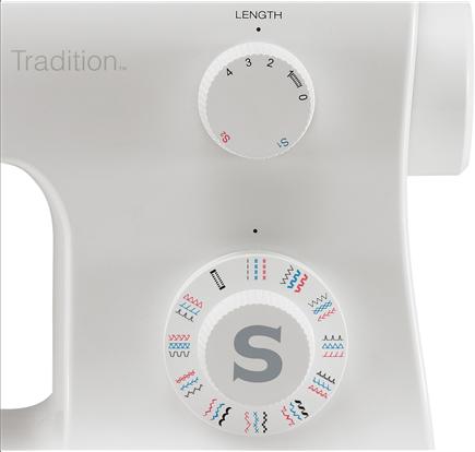Produktbild Singer Sewing Machine 2282 Tradition Number of stitches 32, Number of buttonholes 1, Baltas