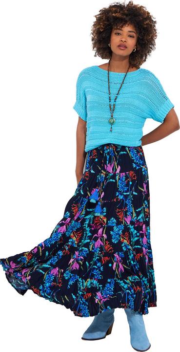 Actual product image Joe Browns Dark Floral Sequin Embellished Skirt (38)