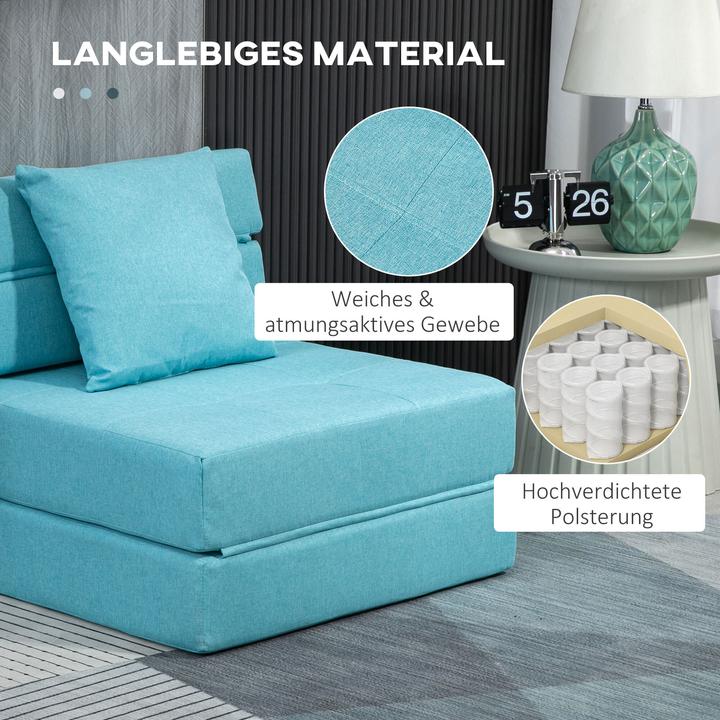Image du produit Homcom Fauteuil-lit