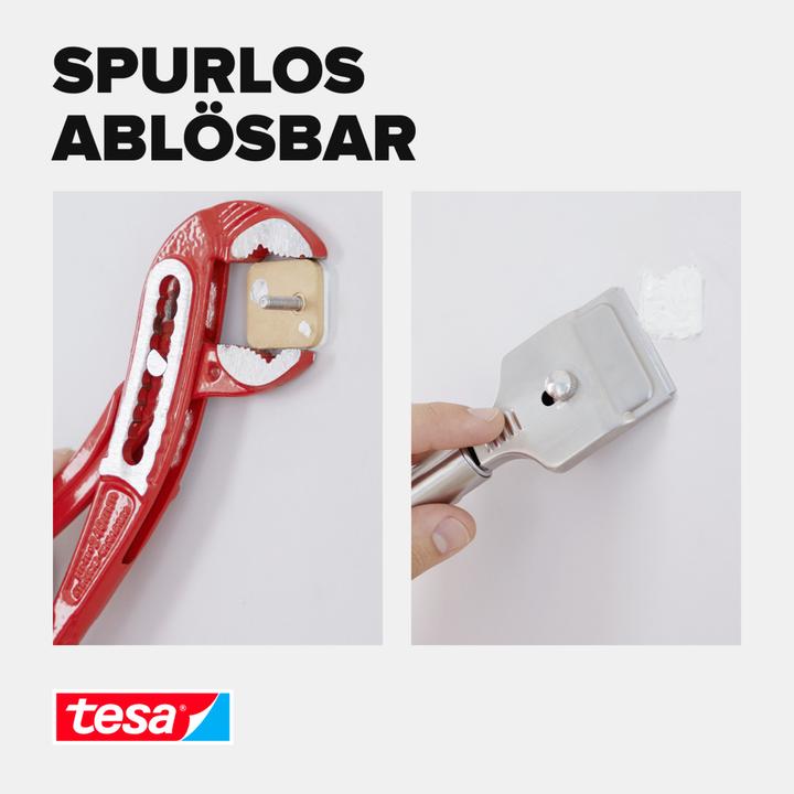 Image du produit tesa Vis à coller pour maçonnerie et pierre, carrée, capacité de rétention de 5 kg